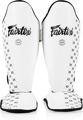 Fairtex Competition Предпазители На Подбедриците За Възрастни Бели