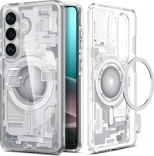 Spigen Ultra Hybrid Mag Rückseite Silikon / Kunststoff Zero One Weiß (Galaxy S26)