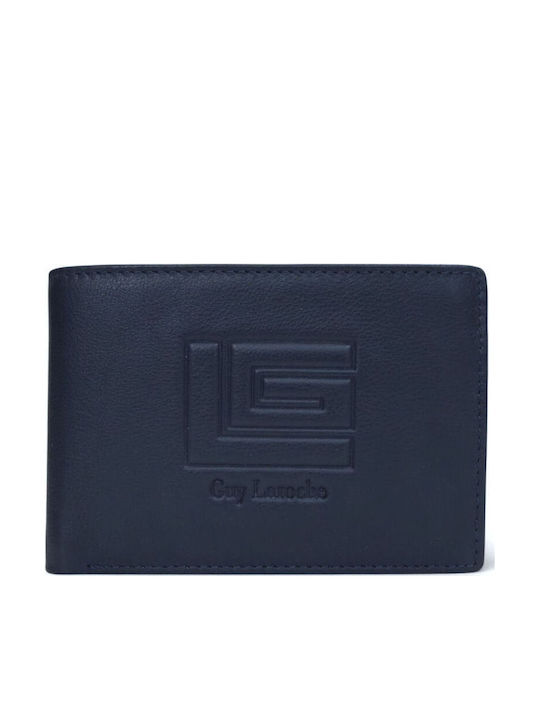 Guy Laroche Кожен Мъжки Портфейл С RFID Син