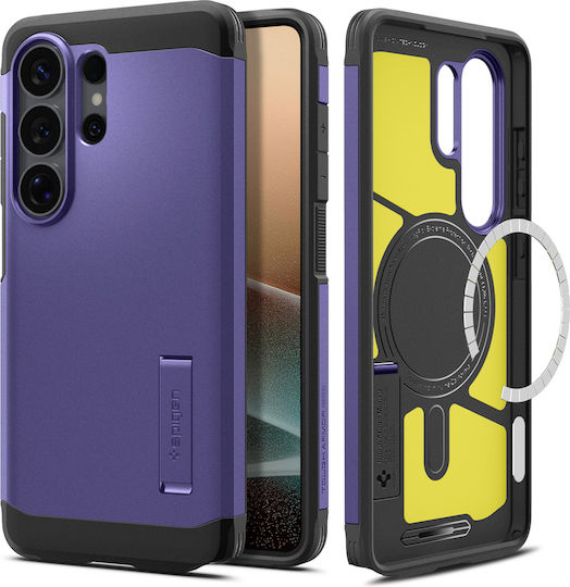 Spigen Tough Armor Mag Umschlag Rückseite Kunststoff Lila Galaxy S26 Ultra