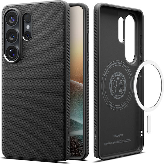 Spigen Liquid Air Mag Back Cover Silicon Negru (Galaxy S26 Ultra)