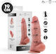 Intense Ρεαλιστικό Dildo με Όρχεις και Βεντούζα Flesh