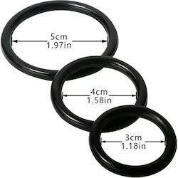 Männliche Penisringe 3 Stück 3cm 4cm 5cm