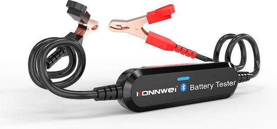 Konnwei BK100-BK Tester Analogic de Baterii cu Cleme de Crocodil