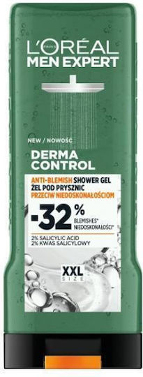 L'Oreal Paris Men Expert Derma Control Gel de Duș în Gel pentru Bărbați 400ml