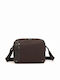 Herren Schulter / Crossbody Tasche Braun