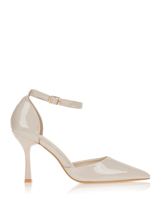 Tsoukalas Spitze Zehe Pumps mit Riemen & Hohem ...