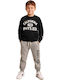 Kids Sweatpants Set Blue