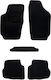 Car Mats Carpet Economy Quality Black Compatible Seat Ibiza Model 2002-2008 5 Pieces