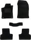 Car Mats Carpet Quality Luxury Black Peugeot 308 Model 2021-Present 5 Pieces