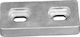 Anode Für Bootsmotorteile Gaffelplatte 151x69x26mm
