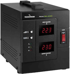 Tecnoware Стабилизатор Tecnoware 2000va Стабилизатор на Напрежение Еднофазен 2 Schuko Контакта Tecnoware Стабилизатор Tecnoware 2000va Стабилизатор на Напрежение Еднофазен 2 Schuko Контакта