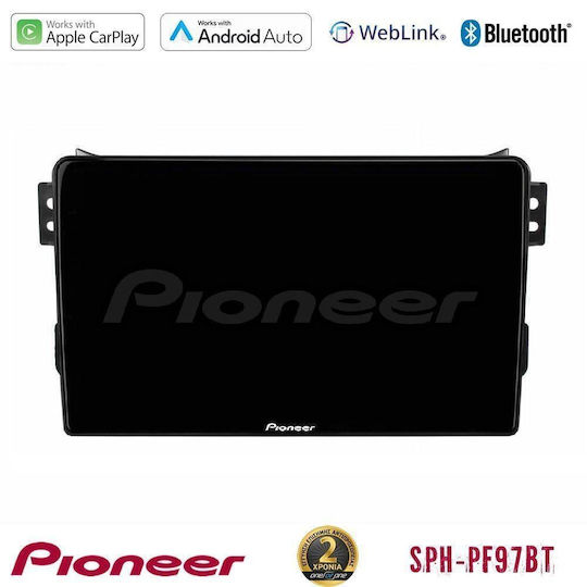 Pioneer Ηχοσύστημα Αυτοκινήτου για Opel Agila Suzuki Splash 2008-2014 (Bluetooth/USB/AUX/WiFi/GPS/Apple-Carplay/Android-Auto) με Οθόνη Αφής 9"