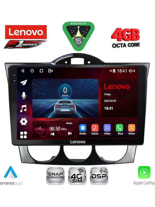 Lenovo Car Audio System for Mazda RX-8 2001-2008 Bluetooth USB WiFi GPS Apple CarPlay Android Auto with 9" Touch Screen