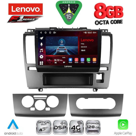 Lenovo Car Audio System for Nissan Tiida 2004 Bluetooth USB WiFi GPS Apple CarPlay Android Auto with 9" Touch Screen