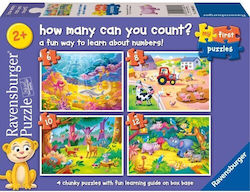 Kinderpuzzle Wie Viele Kannst Du Zählen? Für 2+ Jahre 10 Teile Ravensburger