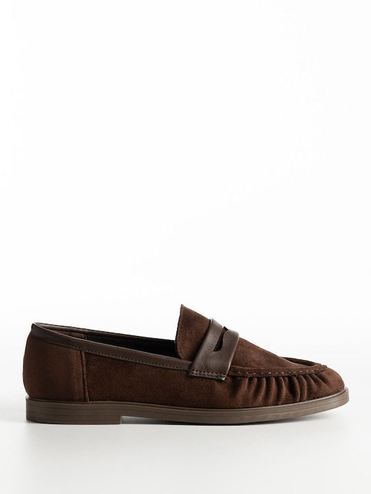 Bozikis Mocasini Dama Loafers în Culoare Maro A...