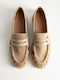 Mocasini Dama Loafers în Culoare Verde A26-310-9733-LADI