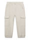 Kids Trousers Cargo Beige