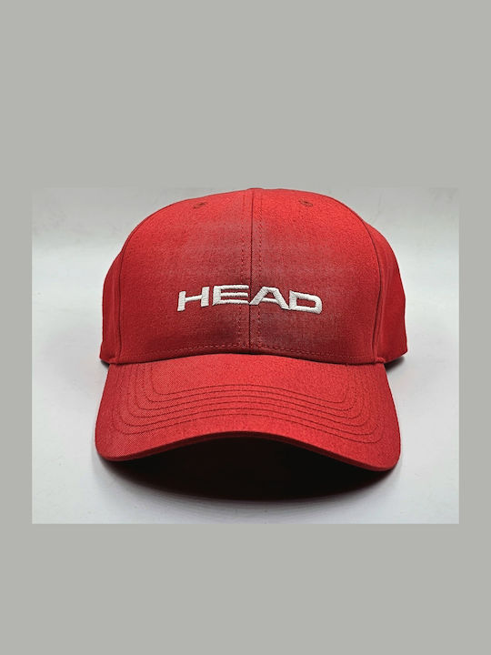 Head 287292-rd Promotion Cap Καπελο 65% Πολυθεστερ-35% Βαμβακι Κοκκινο