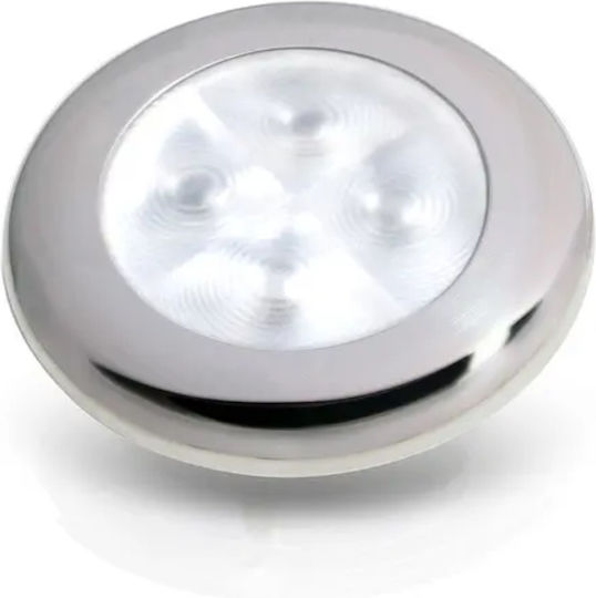 Hella Led Deckenleuchte 24v Erhöhte Helligkeit Weiß Glänzender Ring Ss