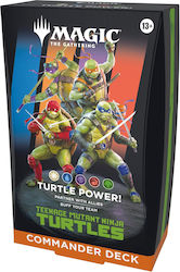Wizards of the Coast Teenage Mutant Ninja Turtles Commander Turtle Power Magic: The Gathering Englisch