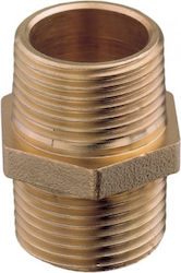 Brass Male Nipple Male