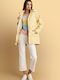 Women's Jacket for Winter Yellow