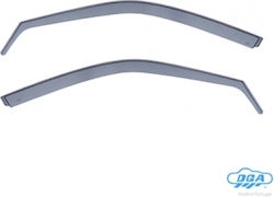 Dga Car Windbreakers Front Window Type Tinted Honda Civic Ej Eg 1992-1995 2 Door Material Plexiglass 2 Pieces Dga10009