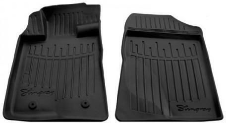 Race Axion Race Axion Protective Raised Sides Car Mats Toyota Avensis T25 2003-2009 4-Door/5-Door Rubber Material Fasteners 2 Pieces 5022032/st