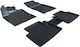 Autopataki Rubber Car Mats Raised Sides Compatible with Nissan Qashqai J11 2013-2021