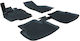 Autopataki Rubber Car Mats Raised Sides Compatible with VW Tiguan Passat 2016 and Skoda Octavia 2013-2020