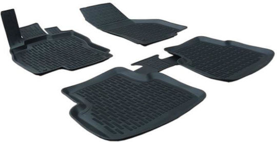 Autopataki Rubber Car Mats Raised Sides Compatible with VW Tiguan Passat 2016 and Skoda Octavia 2013-2020
