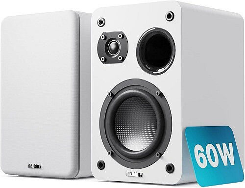 Majority Passive Studio Monitor Speakers 60W Pair White