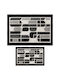 L'Εssentiel Maison Badematten Set 290HFT1129 Schwarz-Grau 60x100cm 2 Stück