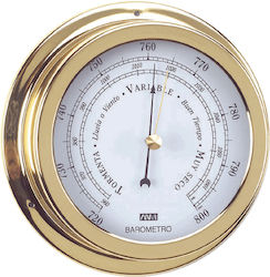 Bootsnavigationsinstrumente & Messgeräte Nautisches Barometer 115mm Vergoldet Bootsnavigationsinstrumente & Messgeräte Nautisches Barometer 115mm Vergoldet