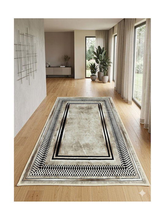 Chios Hellas Χαλί Μεταξένιο 133x190cm Μπεζ