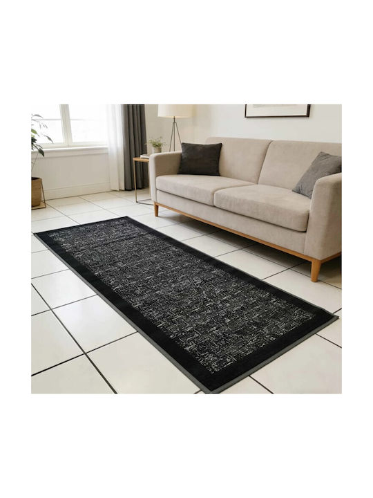 ForHome Egitto Χαλί Ορθογώνιο Μαύρο 50x120cm