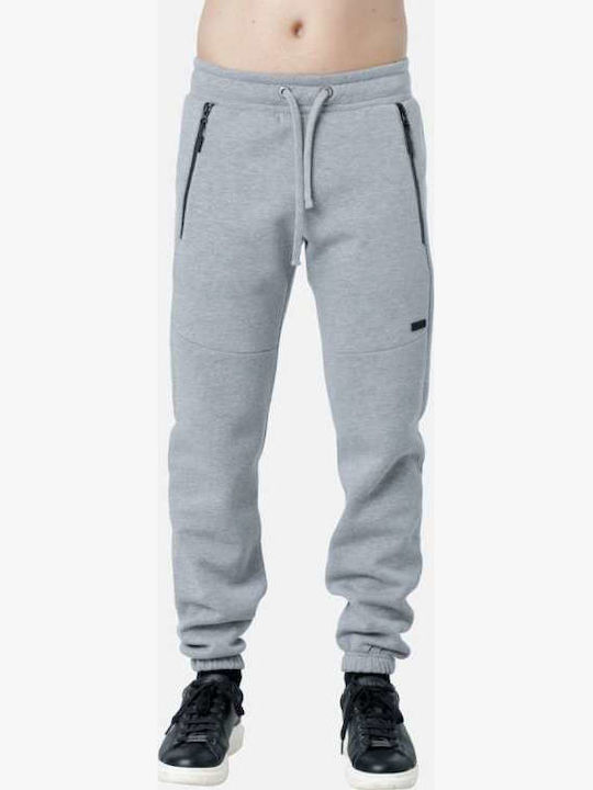 Paco & Co Herren-Sweatpants mit Gummizug Grau