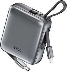 BWOO P74 10000mAh 22.5W Сребриста