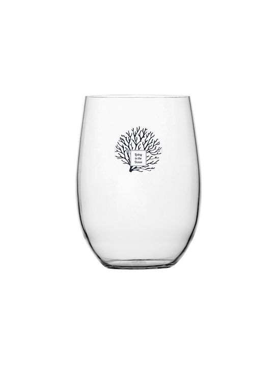 Marine Business Set Glasses Cocktail/Drinking White Wine made of Plastic in Blue Colour 6 Pieces