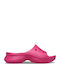 Classic Slides with Platform in Fuchsia Colour