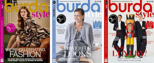 Burda Style Trio Autumn-winter 2025 Magazine (october - December)