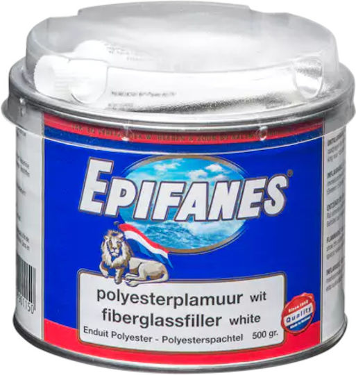 Epifanes Adeziv Epoxidic Pentru Metale 2 Componente Alb 500g