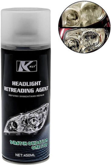 Spray de Recondiționare și Dezaburire Faruri Auto 450ml