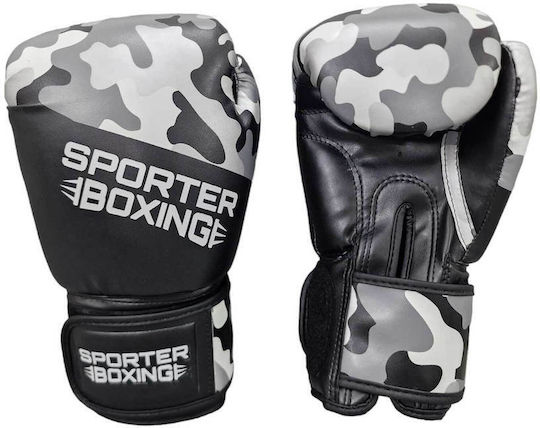 Sporter Boxing Boxing Gloves for Competition Black