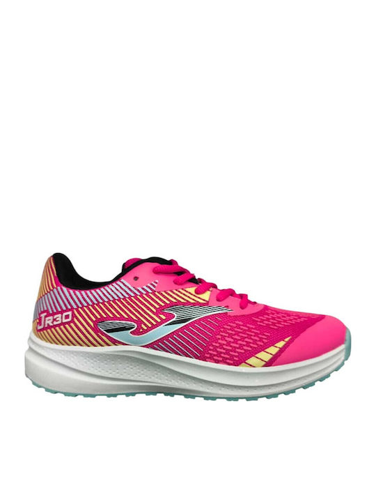 Kids Sports Shoes Running with Laces Fuchsia