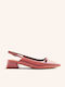 Pantofi Cu Toc Roz