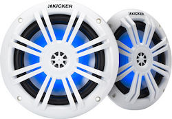 Kicker Kicker Marine-Lautsprecher Set 6.5" mit 50W RMS Weiße