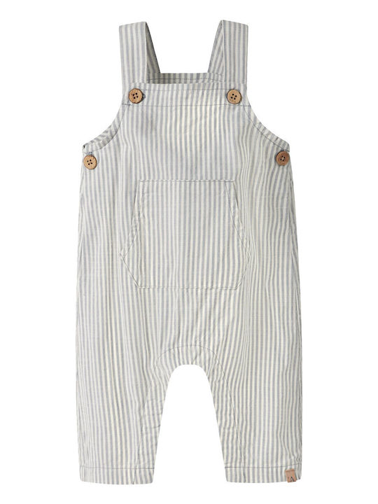 Kids Beige Dungarees